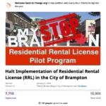 Petition to Stop Residential Rental License